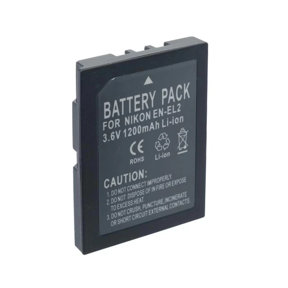 Sanger EN-EL2 Nikon Fotoğraf Makinesi Batarya - Resim 3