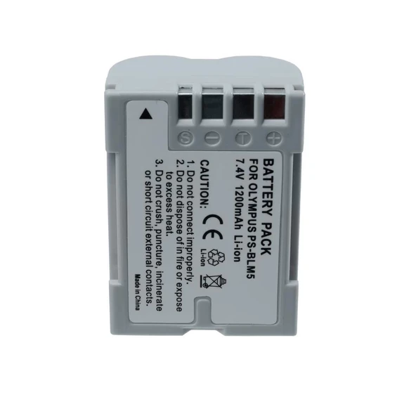 Sanger BLM-5 Olympus Fotoğraf Makinesi Batarya - Resim 4