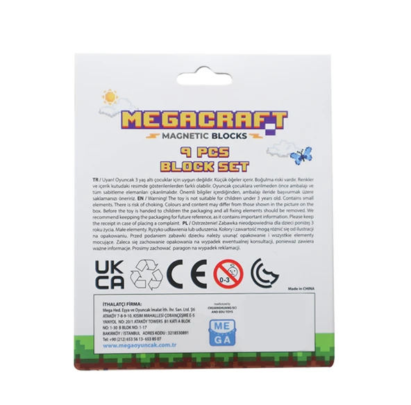 Megacraft 9 Parça Buzul Blok - Resim 3