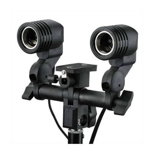 OEM Marka E27 Işık Standlı Çift Işık Soketi ürün görseli