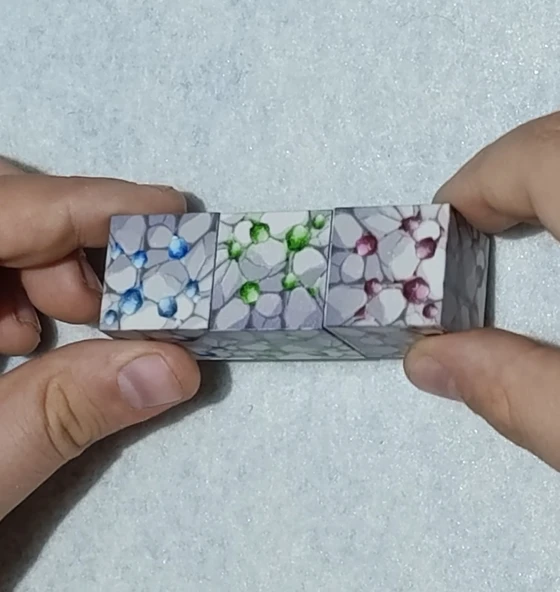 Megacraft 9 Parça Zümrüt Kızıltaş Elmas Blok ürün görseli