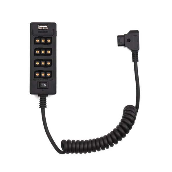 Andoer D-Tap B Tipi Soket D-tap Erkek-8 Portlu Güç Kaplosu D9817 - Resim 3