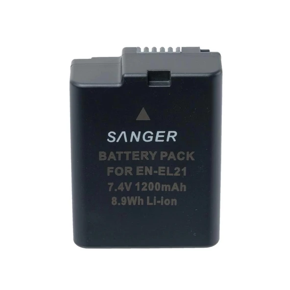 Sanger EN-EL21 Nikon Fotoğraf Makinesi Batarya - Resim 4