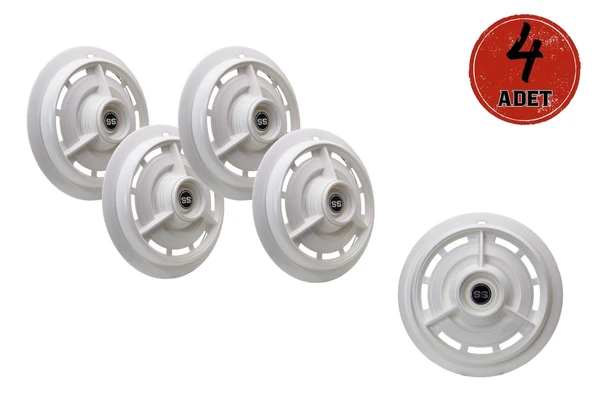 Jant Kapağı Kırılmaz SS Model 16" Beyaz 4'lü (TAKIM OLARAK) ürün görseli