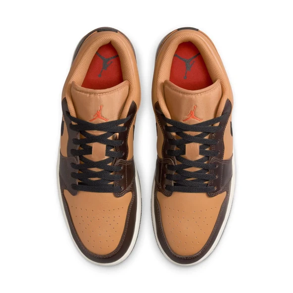 Air Jordan 1 Low SE Erkek Basketbol Ayakkabısı   HQ3603-201 - Resim 5