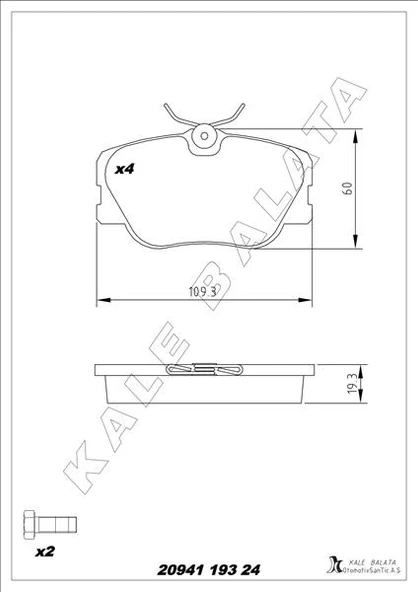 BALATA ÖN CAPRI II.III-ESCORD II-GRANADA-TAUNUS 72-87 20491 151 04 ANS KD13 1487416-1502370-1540739