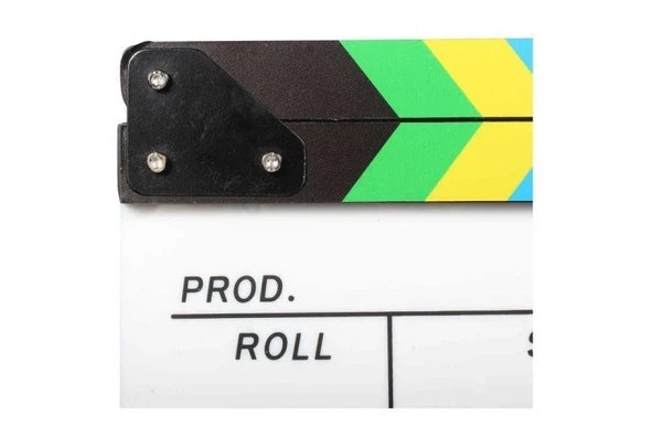 Andoer CBP-FCB Renkli Yönetmen Tahtası (Beyaz) D9501 - Resim 3