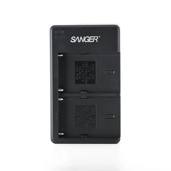 Sanger NP-F970 Sony İkili USB Şarj Aleti - Resim 2