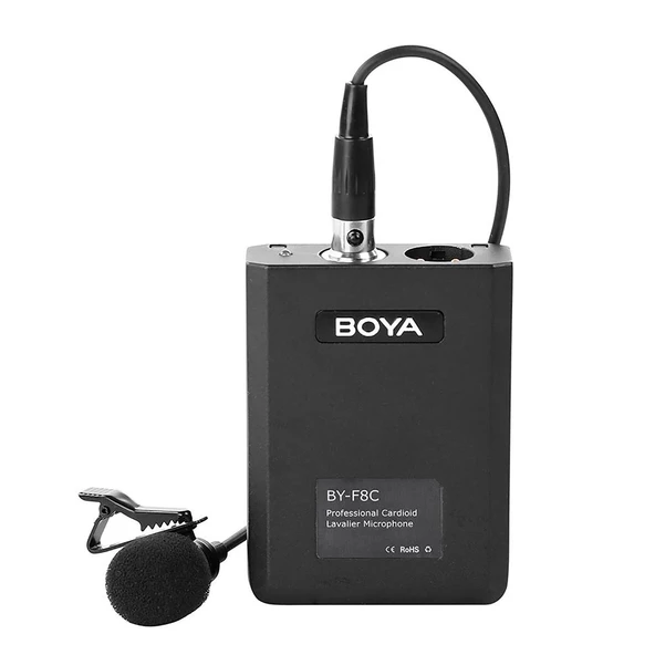 Boya BY-F8C Tek Yönlü Akustik Vokal Yaka Mikrofonu ürün görseli
