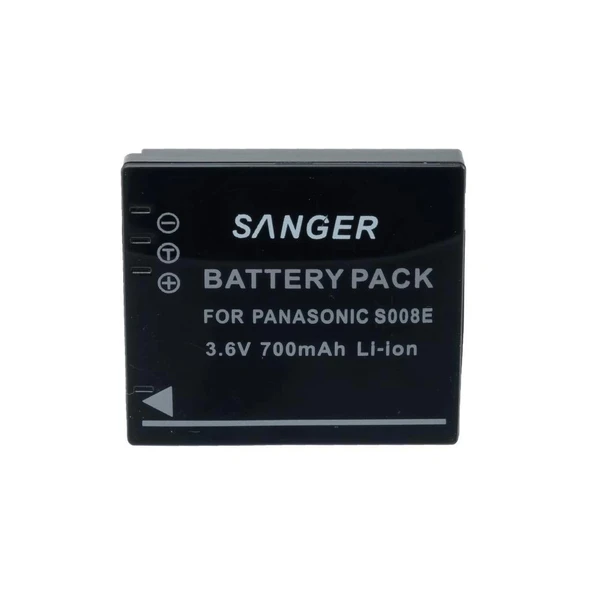 Sanger S008E Panasonic Fotoğraf Makinesi Batarya - Resim 4