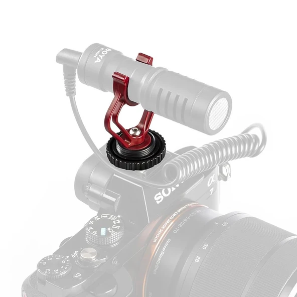 Boya Mikrofon İçin Sarsıntı Önleyici Şok Emici - Resim 2