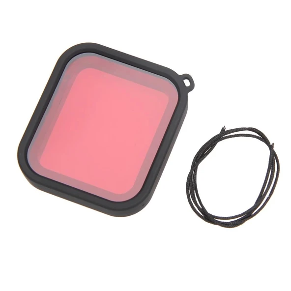 Gopro Hero 5 Sanger Housing İçin Kırmızı Filtre - Resim 2
