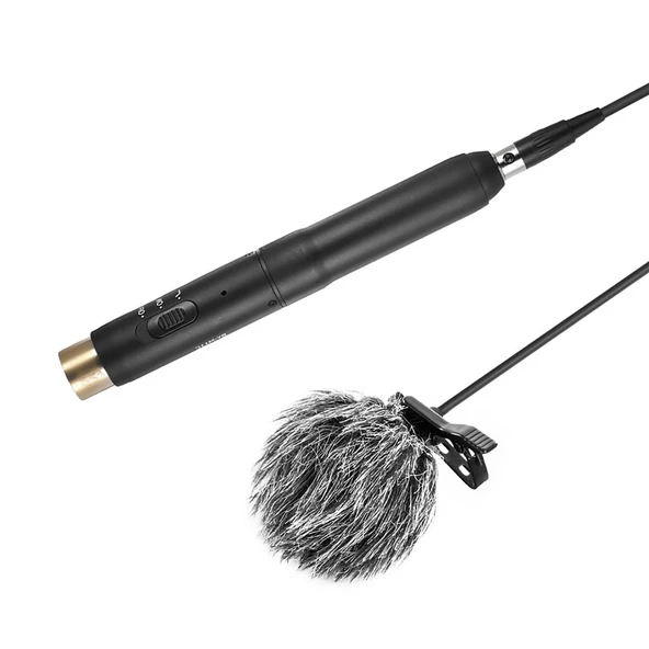 Boya BY-M11C Tek Yönlü XLR Yaka Mikrofonu - Resim 2