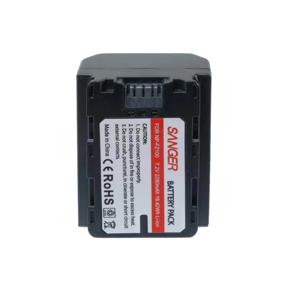 Sanger NP-FZ100 Sony Fotoğraf Makinesi Batarya - Resim 4