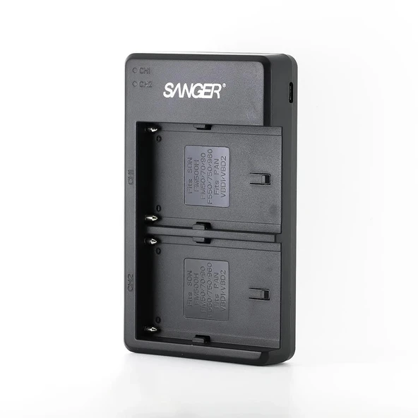 Sanger NP-F970 Sony İkili USB Şarj Aleti ürün görseli