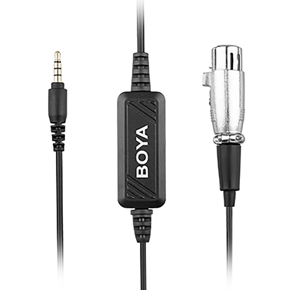 Boya BY-BCA6 XLR Mikrofon Telefon Bağlantı Kablosu ürün görseli