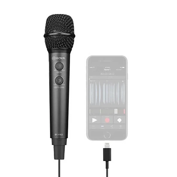 Boya BY-HM2 Pc Telefon Dijital El Mikrofonu - Resim 2