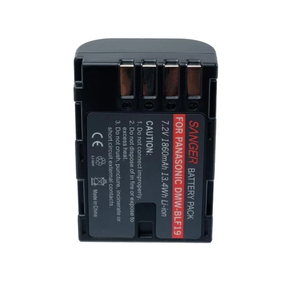 Sanger BLF19 Panasonic Fotoğraf Makinesi Batarya - Resim 4