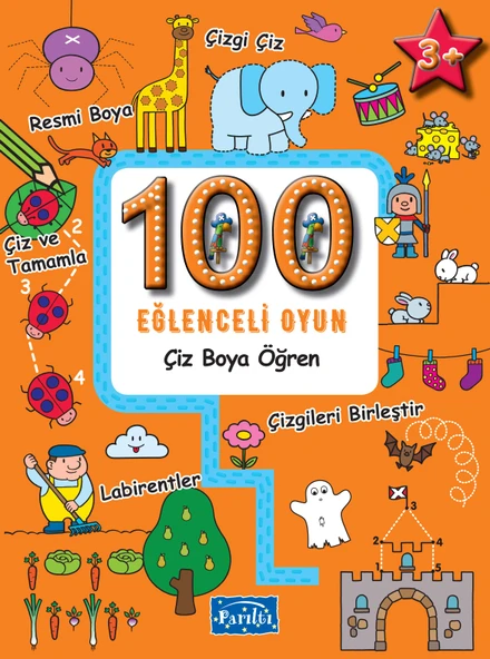100 Eğlenceli Oyun - Çiz Boya Öğren ürün görseli 1