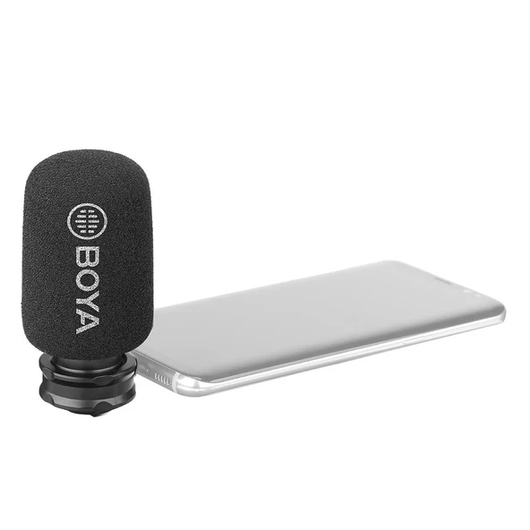 Boya BY-DM100 Type-c Girişli Telefon Mikrofonu - Resim 2
