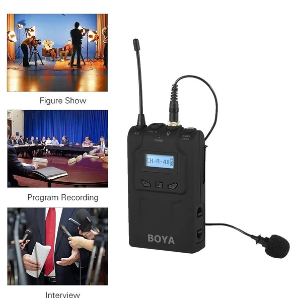 Boya TX8 Pro Kablosuz Mikrofon Vericisi - Resim 4