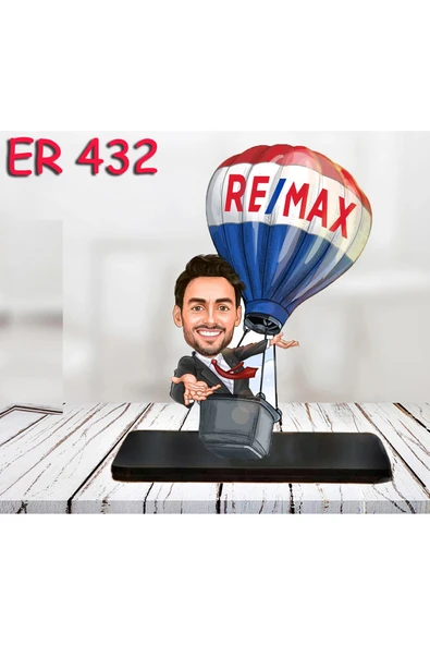 Kişiye Özel Ahşap Biblo - Erkek Meslek Karikatür Biblo 72