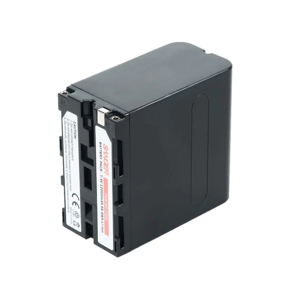 Sanger NP-F980 12000mah Sony Kamera Batarya - Resim 3