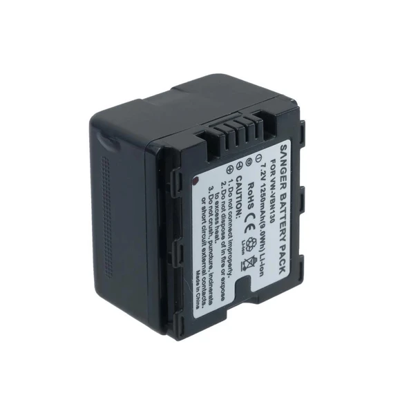 Sanger VW-VBN130 Panasonic Kamera Batarya - Resim 3