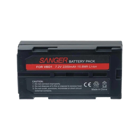 Sanger VW-VBD1 Panasonic Kamera Batarya - Resim 4
