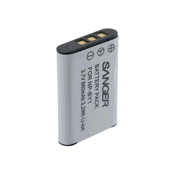Sanger NP-BY1 Sony Aksiyon Kamera Batarya - Resim 3