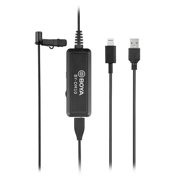 Boya BY-DM10 PC Iphone Telefon Yaka Mikrofonu ürün görseli