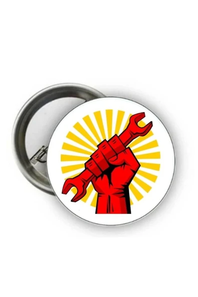 1 Mayıs Rozet - İşçi Bayramı Rozetleri ürün görseli