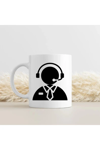 Call Center Model Bardak - Call Center Bardağı ürün görseli