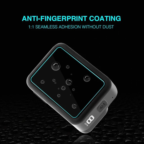 Gopro Hero 8 Black İçin Ekran Lens Koruma Seti - Resim 4