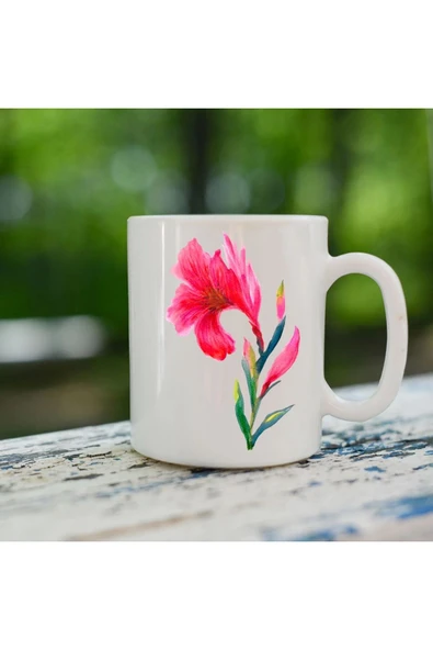 Kana Çiçeği Model Bardak - Kana Çiçeği Bardağı ürün görseli