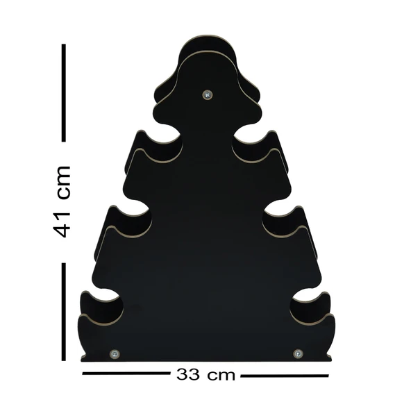 PSSPOR MİNİ STAND SİYAH (1KG-2KG-3KG UYUMLUDUR) ürün görseli 1