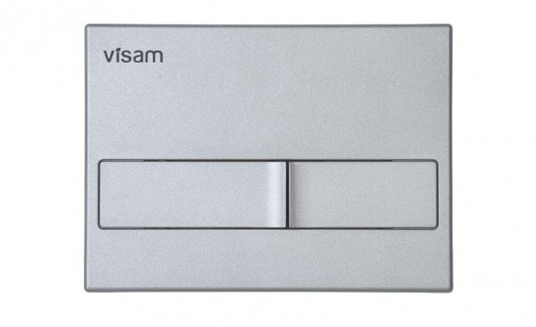 Visam Karina Mat Krom Gömme Rezervuar Kumanda Paneli Basma Butonu 226.001