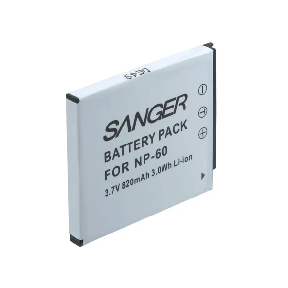 Sanger NP-60 Casio Fotoğraf Makinesi Batarya - Resim 4