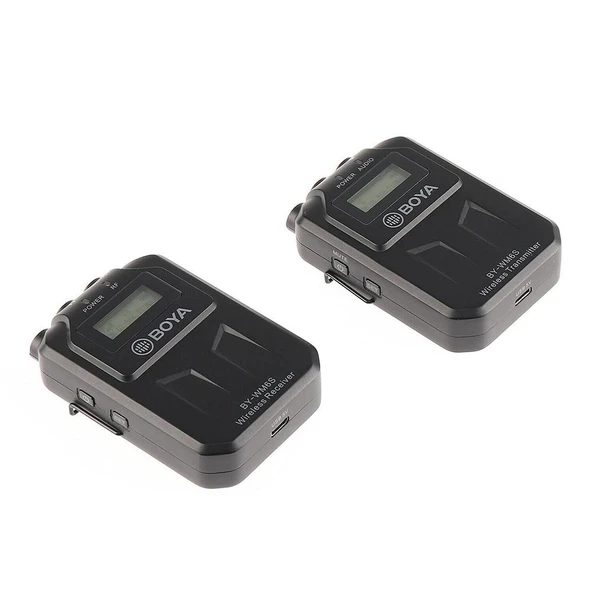 Boya BY-WM6S Uhf Kablosuz Yaka Mikrofonu - Resim 3