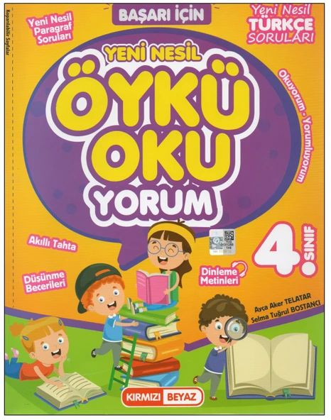 Kırmızı Beyaz Yayınları 4.Sıınf Öykü Okuyorum