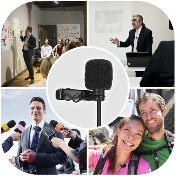 Boya BY-DM10 PC Iphone Telefon Yaka Mikrofonu - Resim 4