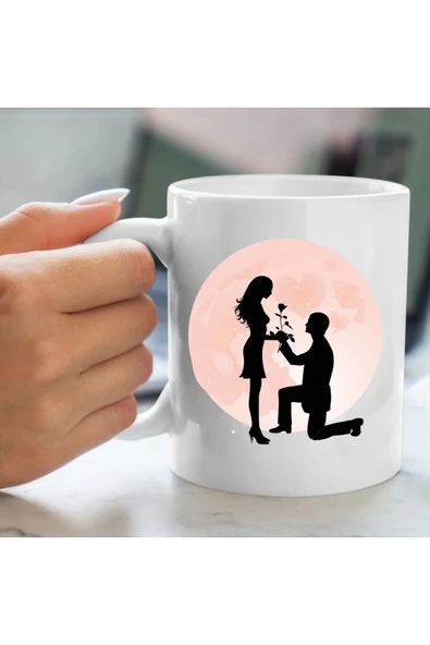 Sevgililer Günü Bardağı - Sevgiliye Bardak ürün görseli