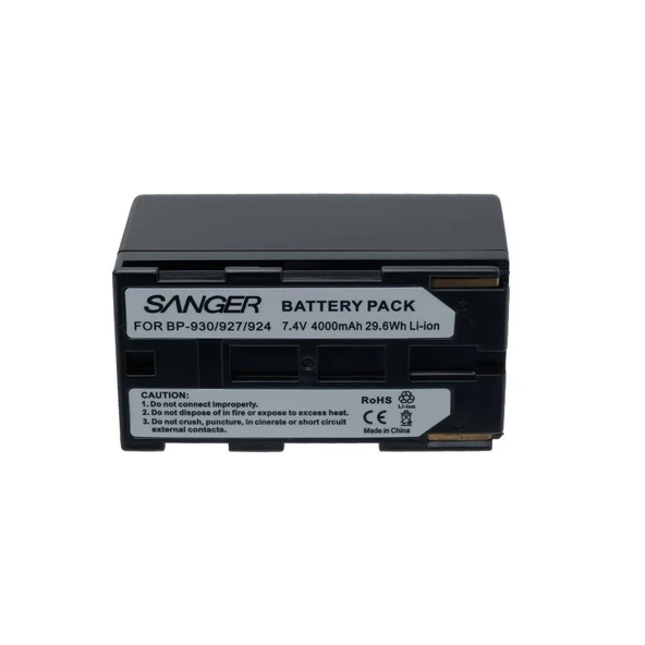 Sanger BP-930 Canon Kamera Batarya - Resim 4