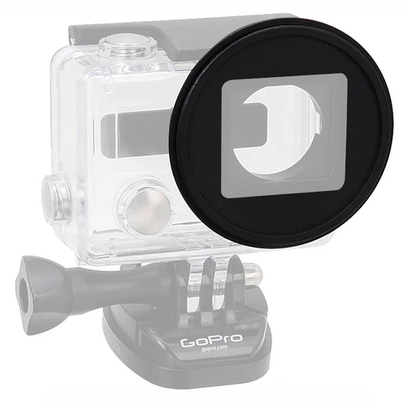 Gopro Standart Housing İçin 52mm Filtre Baglantı A - Resim 2