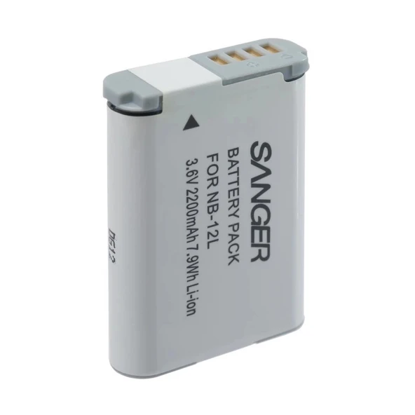 Sanger NB-12L Canon Fotoğraf Makinesi Batarya - Resim 4