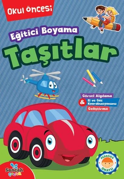 Eğitici Boyama - Taşıtlar ürün görseli 1