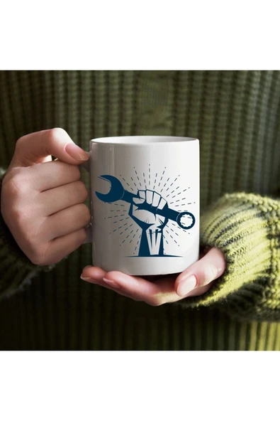 İşçi Bayramı Bardağı - İşçi Bardağı ürün görseli