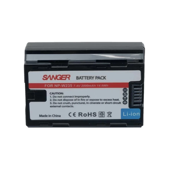 Sanger NP-W235 Fujifilm Fotoğraf Makinesi Batarya - Resim 4