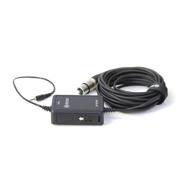 Boya BY-BCA60 48V Phantom Mobil XLR Mikrofon Kablo - Resim 4