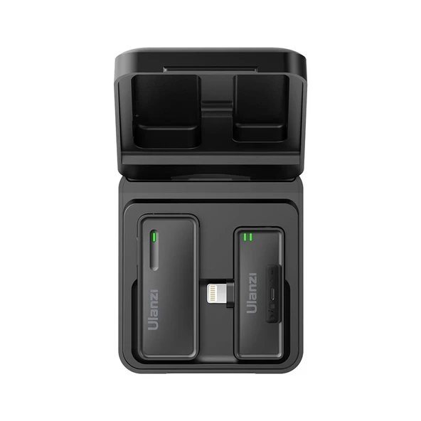 Ulanzi UW-MIC Kablosuz Kayıt Yaka Mikrofonu - Lightning - Resim 4